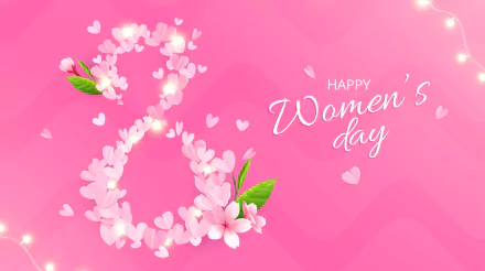 holiday Women's Day HD Desktop Wallpaper | Background Image