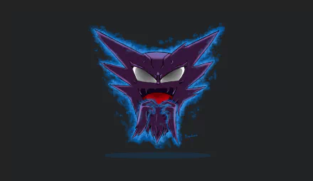 Haunter (Pokémon) Anime Pokemon HD Desktop Wallpaper | Background Image