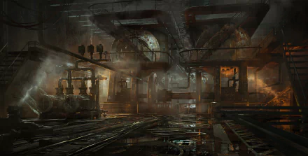  The Callisto Protocol - Engine room Concepts by Job Menting