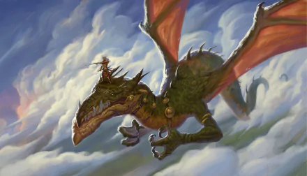 fantasy dragon HD Desktop Wallpaper | Background Image