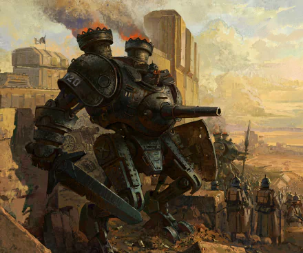  Mech Steampunk by Ignacio Bazan-Lazcano