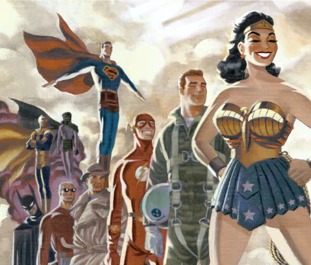Comic DC: The New Frontier HD Desktop Wallpaper | Background Image