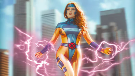 Jean Grey woman cosplay HD Desktop Wallpaper | Background Image