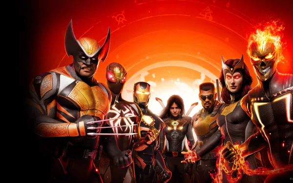 video game Marvel's Midnight Suns HD Desktop Wallpaper | Background Image