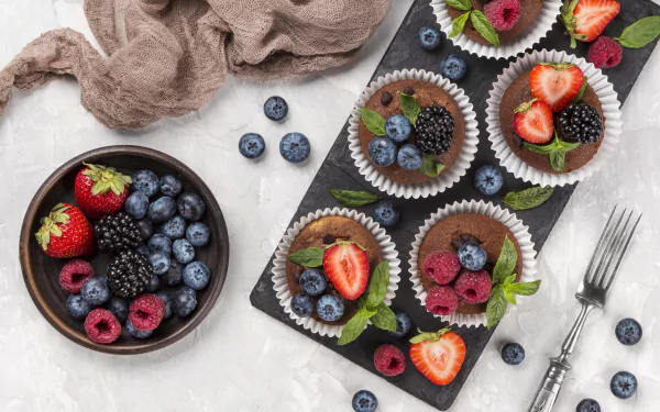 food muffin HD Desktop Wallpaper | Background Image