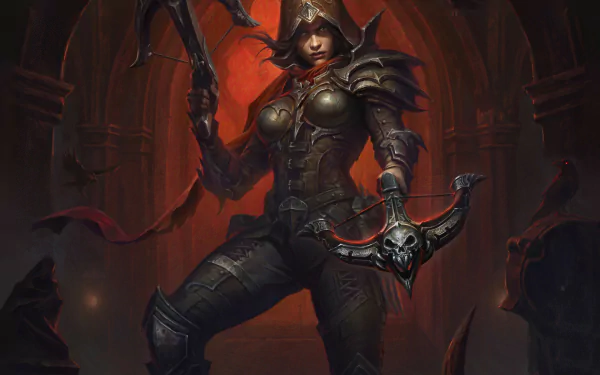  Demon Hunter - Diablo Immortal by Eunice Ye