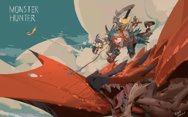 video game Monster Hunter HD Desktop Wallpaper | Background Image