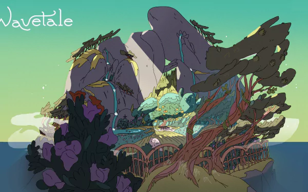 video game Wavetale HD Desktop Wallpaper | Background Image