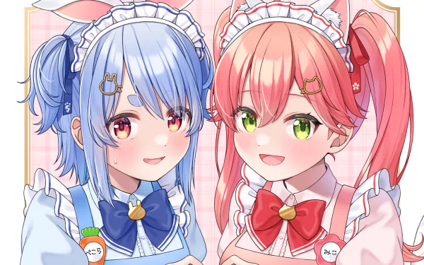  Sakura Miko &amp; Usada Pekora by tomozu100