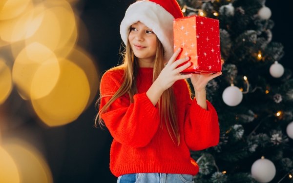 Photography Child Christmas HD Wallpaper | Background Image