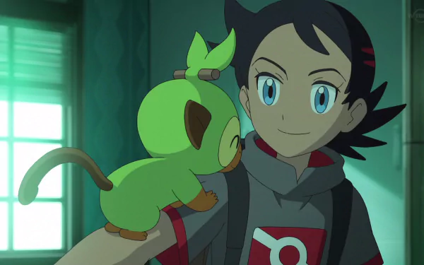 Grookey (Pokémon) Goh (Pokémon) Anime Pokemon HD Desktop Wallpaper | Background Image