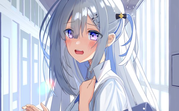 Anime Virtual Youtuber Amane Kanata Hololive HD Wallpaper | Background Image