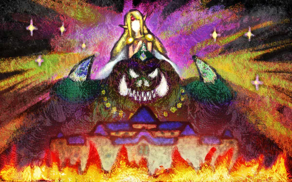  Ganon - Link's Between Worlds 4k Wallpaper