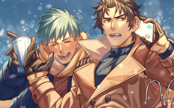 Hijikata Toshizō (Fate/Grand Order) Saitou Hajime Anime Fate/Grand Order HD Desktop Wallpaper | Background Image