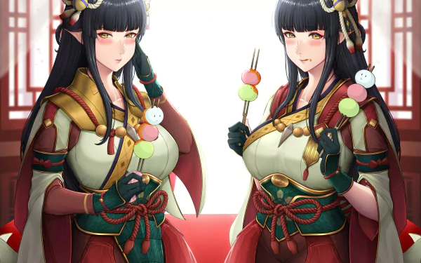  Hinoa &amp; Minoto by P-kun