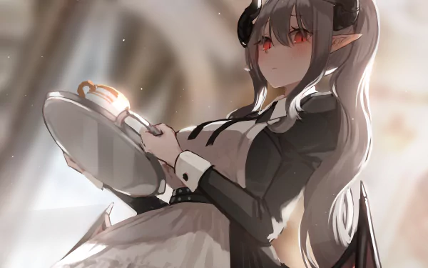 maid succubus Anime girl anime girl HD Desktop Wallpaper | Background Image