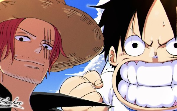 Anime One Piece Shanks Monkey D. Luffy HD Wallpaper | Background Image