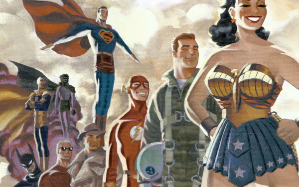 Comic DC: The New Frontier HD Desktop Wallpaper | Background Image