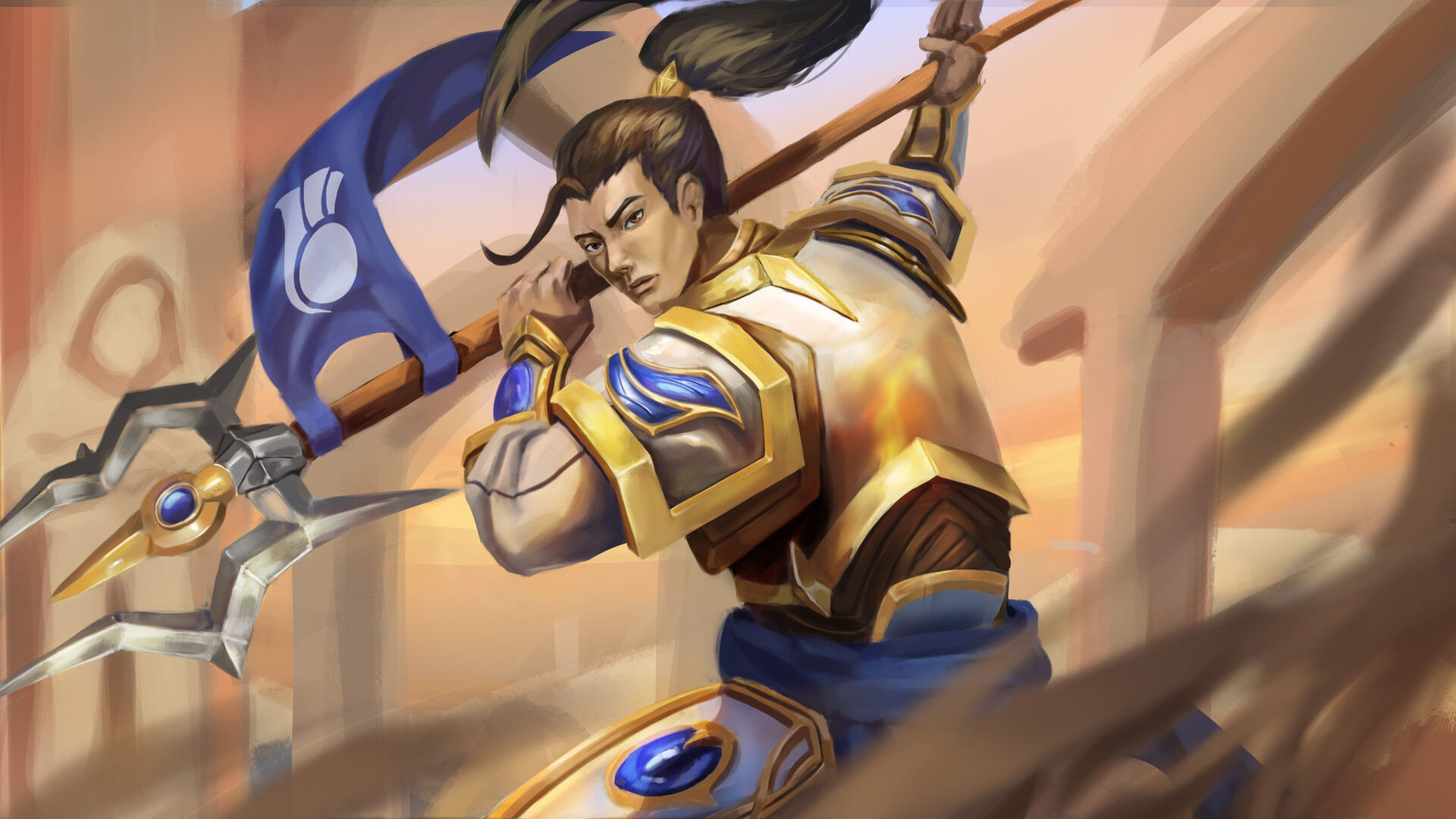 Xin Zhao - League of Legends by Domaart7
