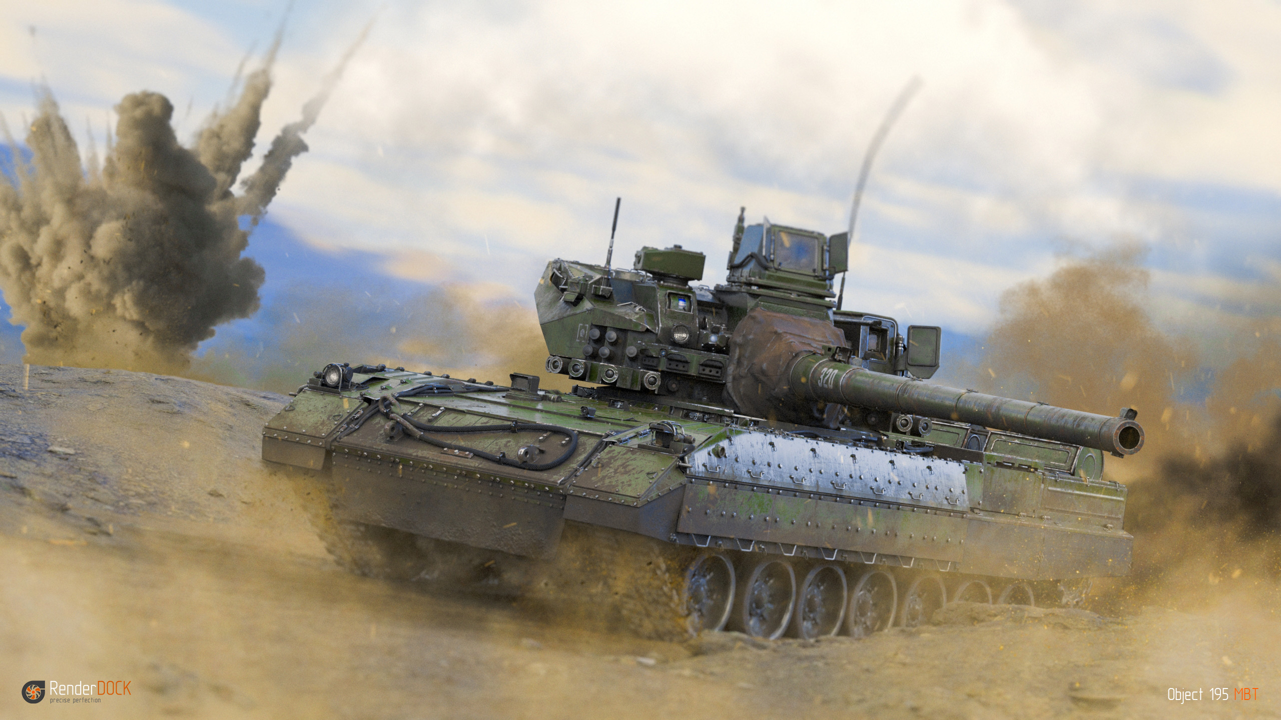 Download Military Tank HD Wallpaper by Alexander Yartsev