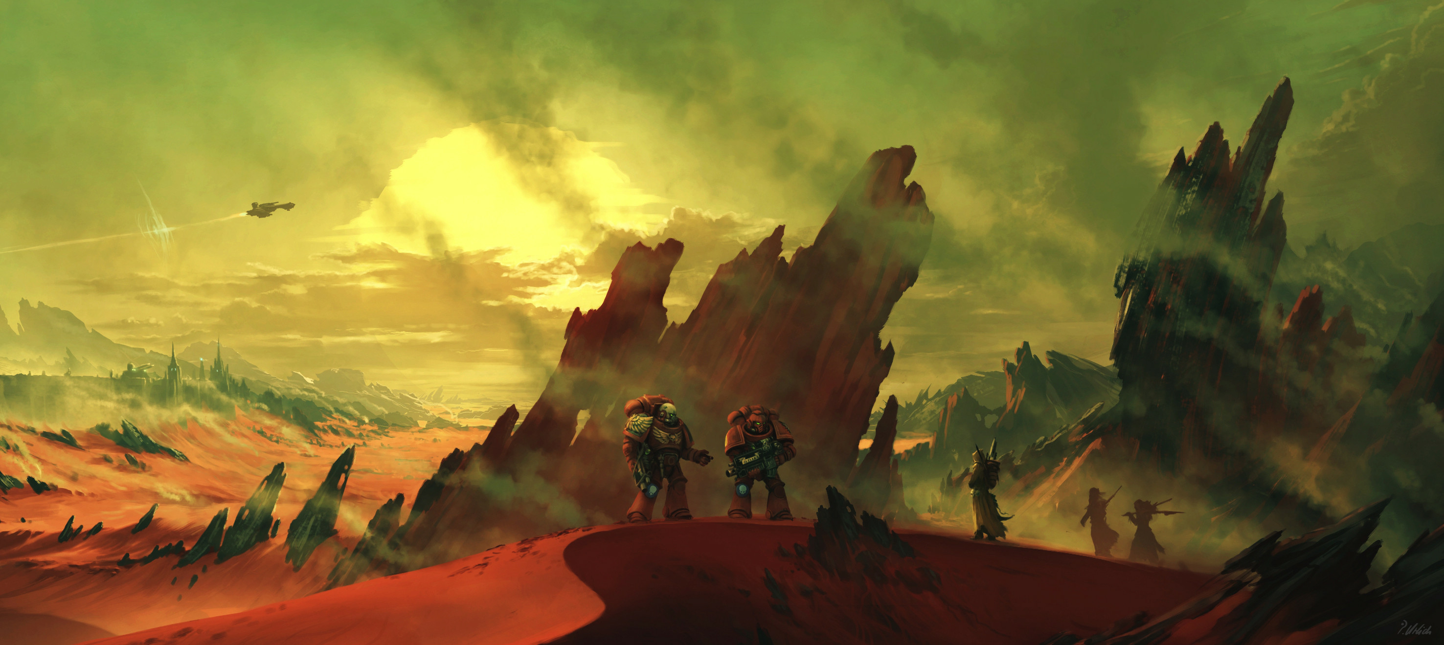 WH40k: First Founding, Baal Environment by Philipp A. Urlich