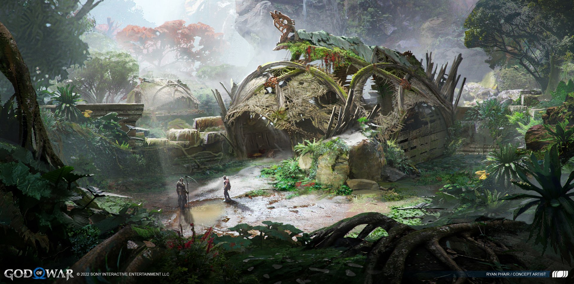 Download Video Game God Of War: Ragnarök HD Wallpaper by Ryan Phair