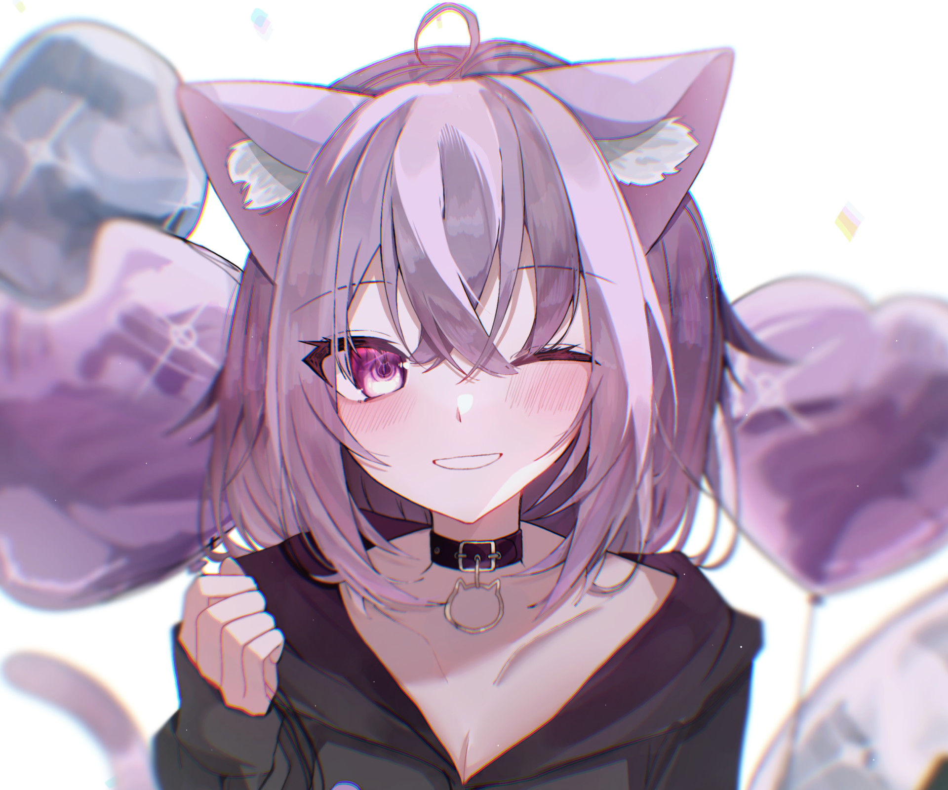 Download Hololive Nekomata Okayu Anime Virtual Youtuber HD Wallpaper by ...