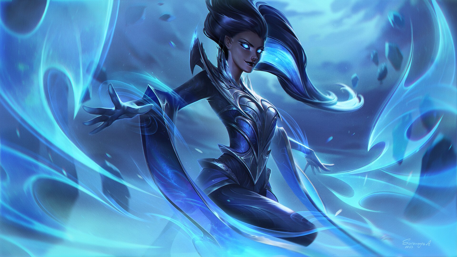 Download Fantasy Sorceress HD Wallpaper by Surovaya Alyona