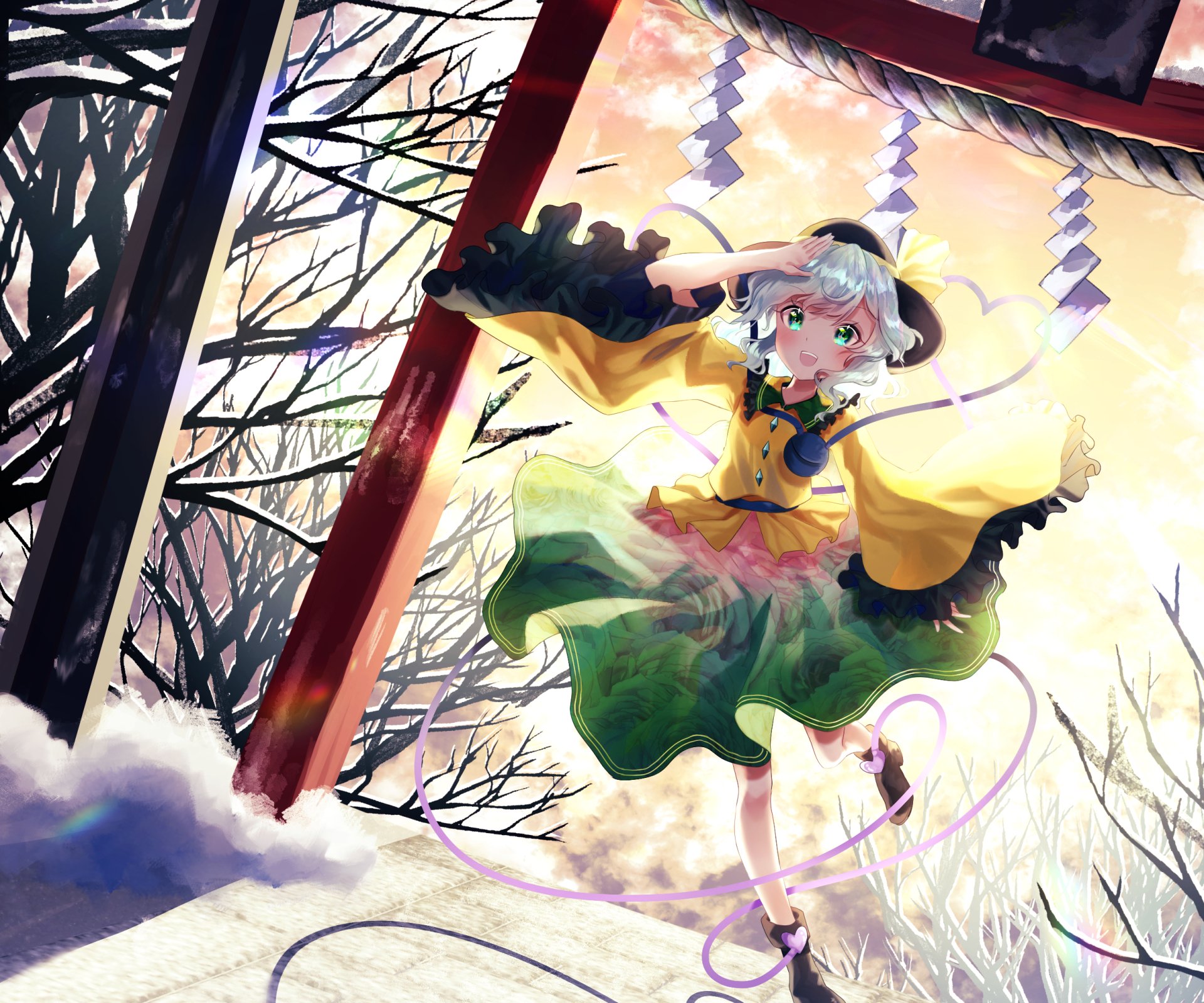 Download Koishi Komeiji Anime Touhou HD Wallpaper by Netti