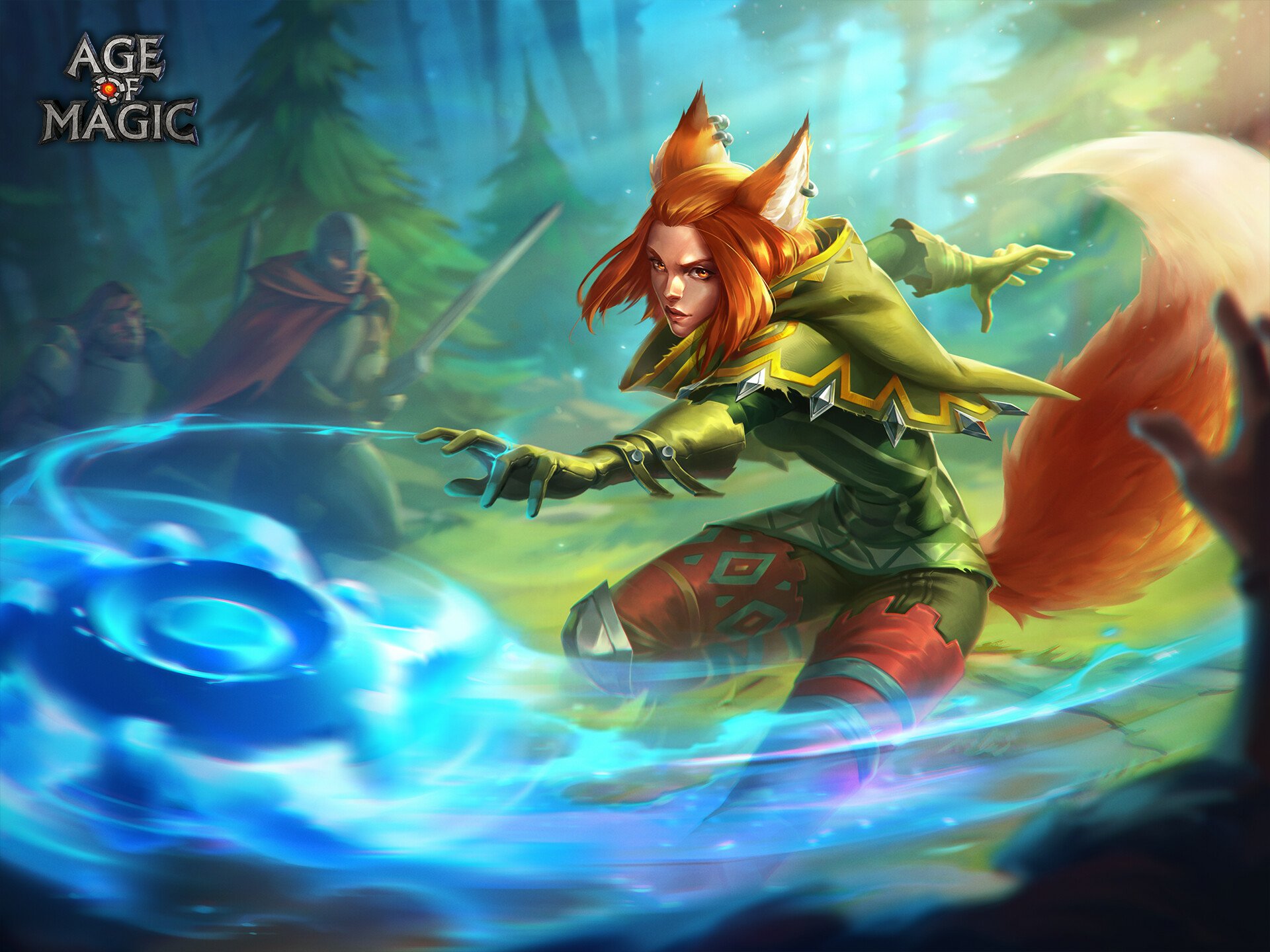 Download Fantasy Sorceress HD Wallpaper by Aleksandra Alekseeva