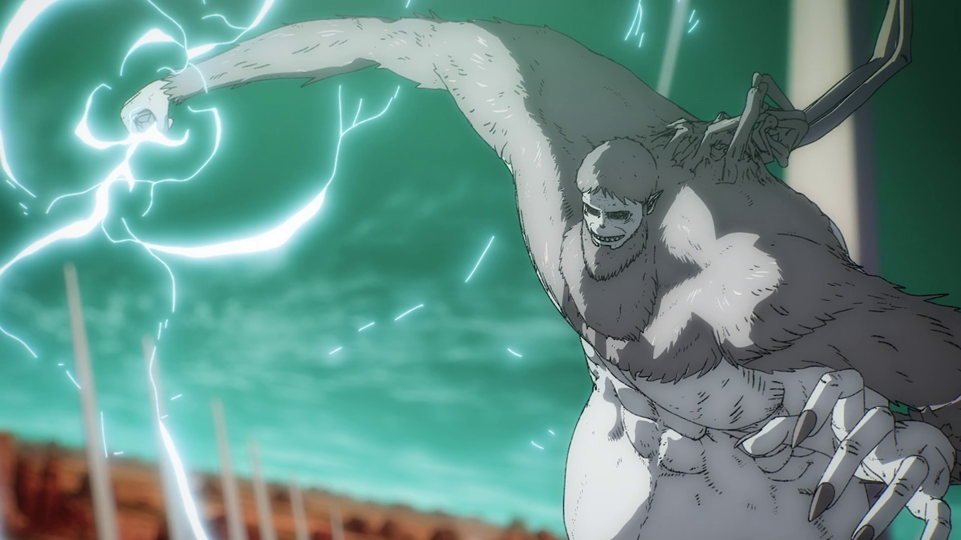 Download Anime Attack On Titan Beast Titan HD Wallpaper