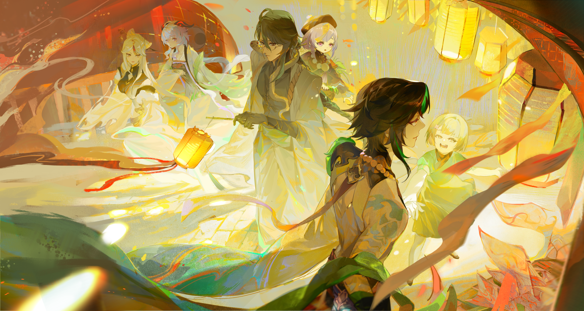 Download Video Game Genshin Impact 4k Ultra HD Wallpaper by Ste7619