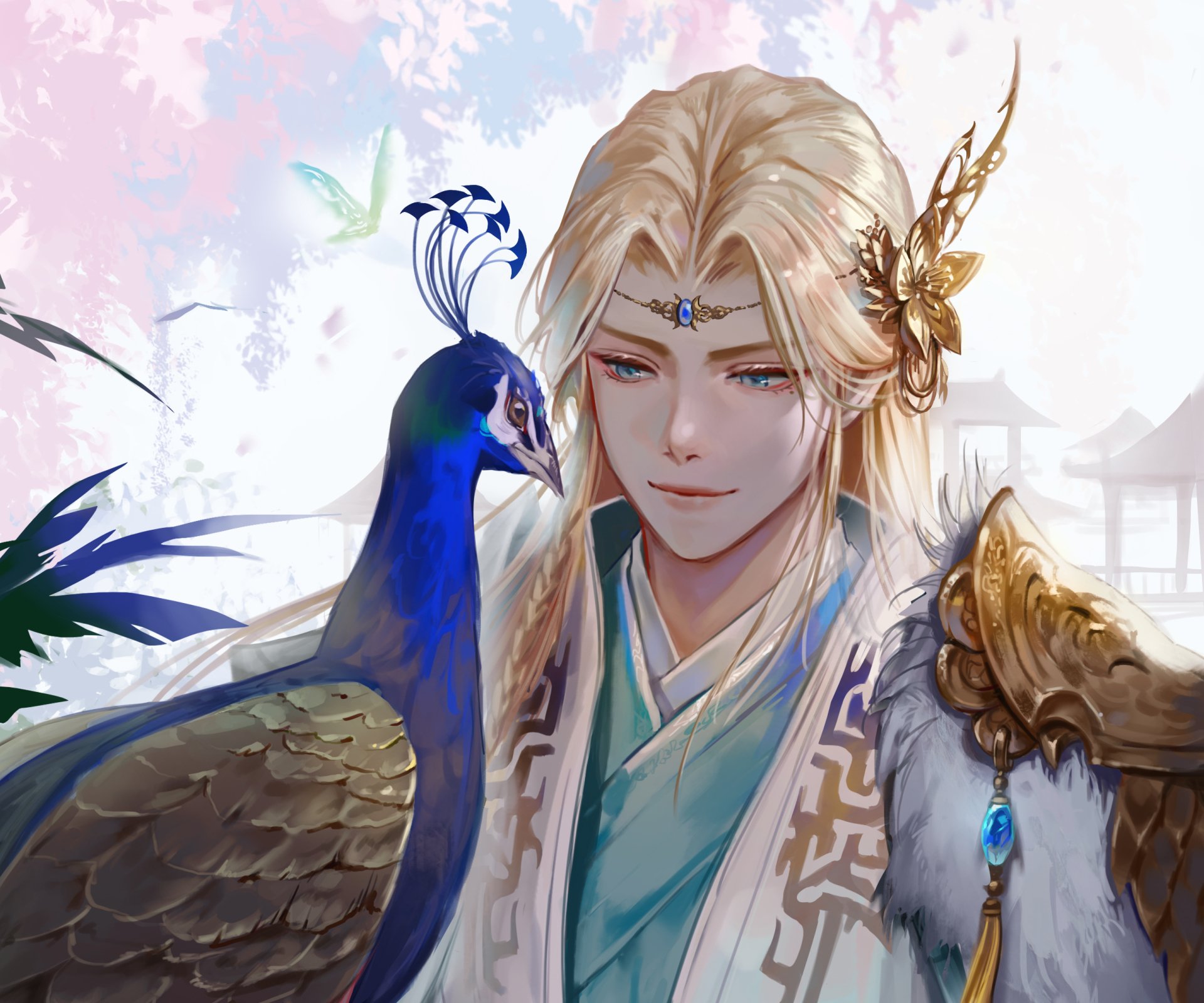 Download Mei Hanxue Anime The Husky And His White Cat Shizun HD Wallpaper by Sheng3 3