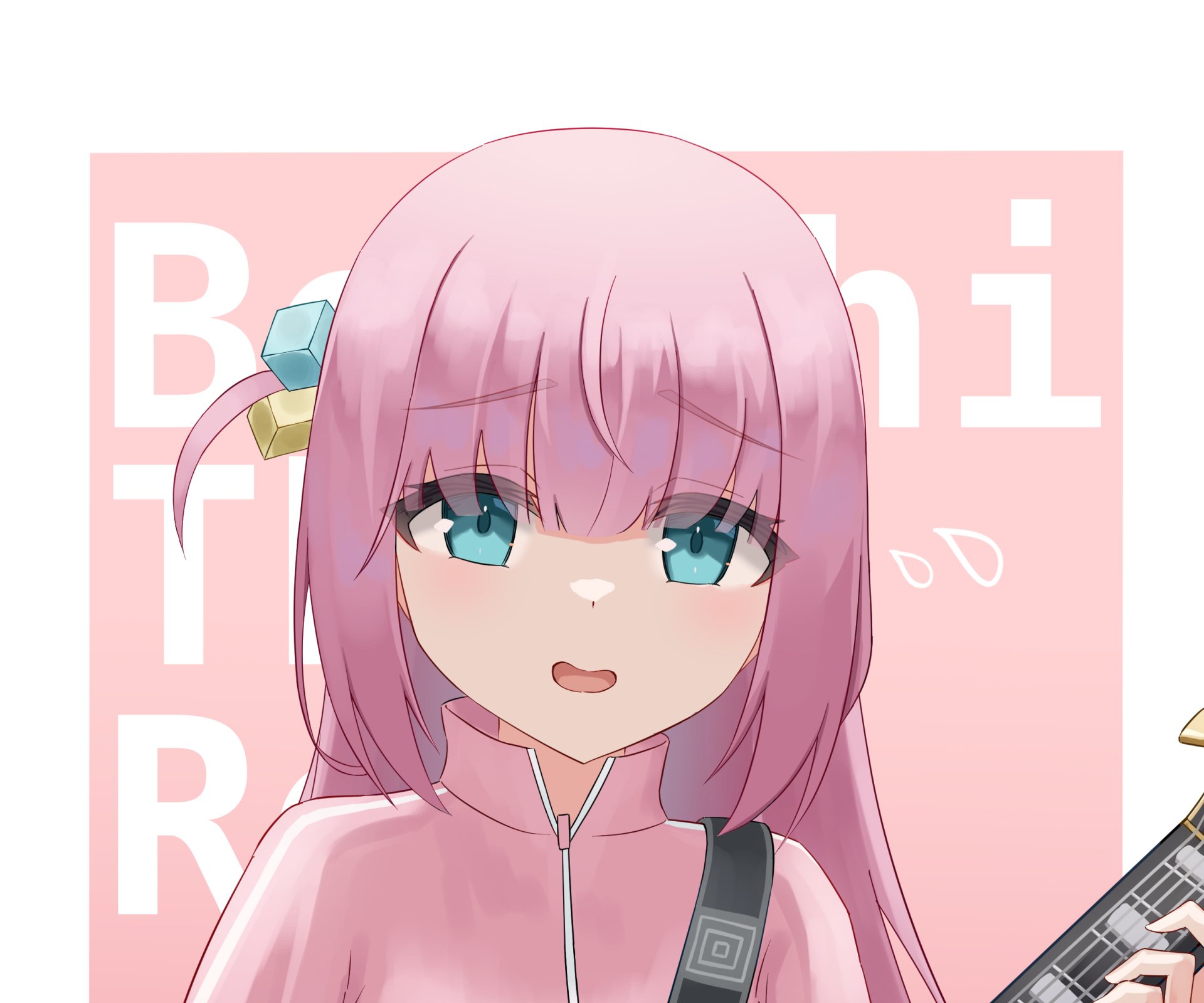 Download Hitori Gotou Anime Bocchi The Rock! HD Wallpaper by myn Mei