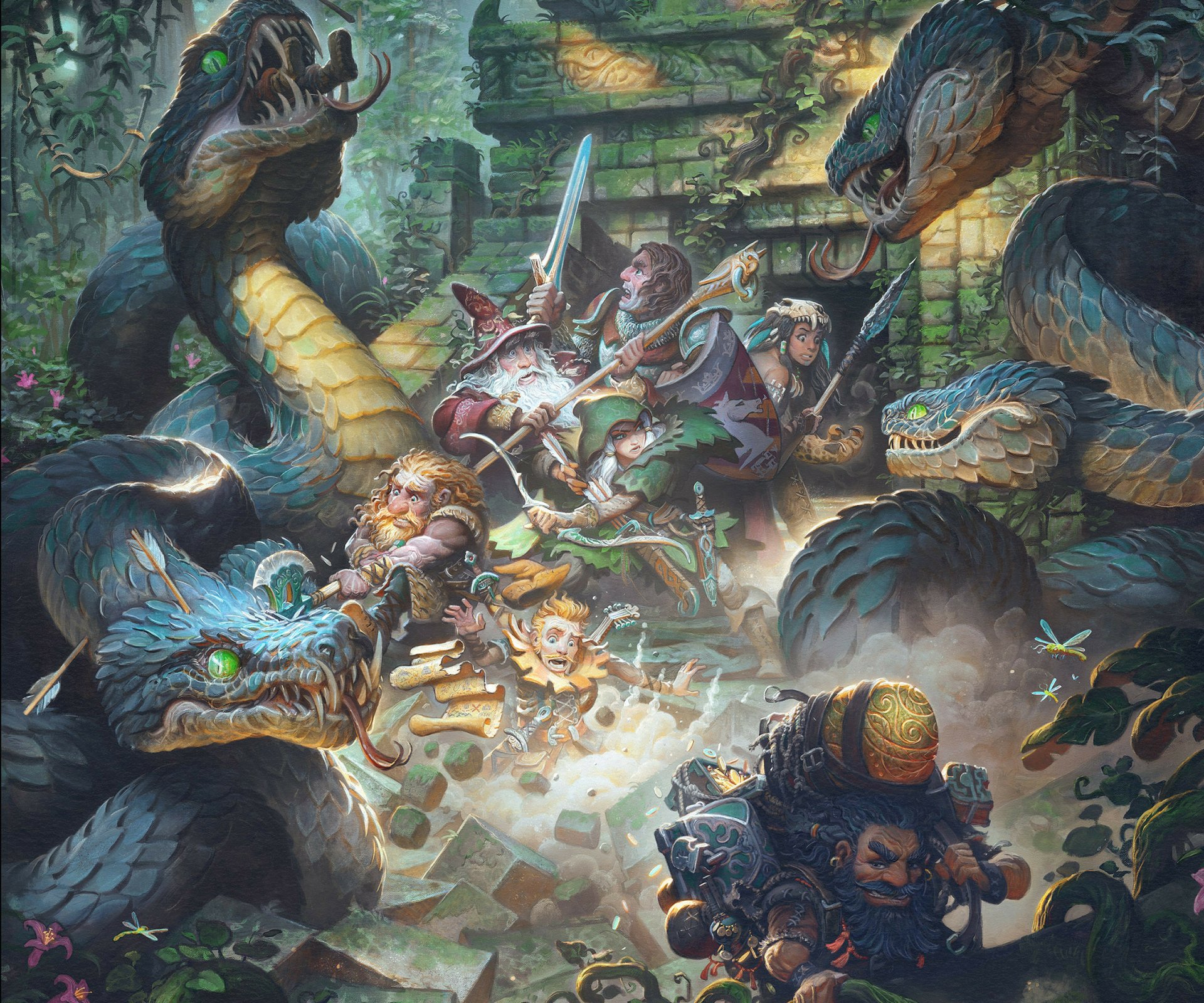 Download Fantasy People HD Wallpaper by Justin Gerard