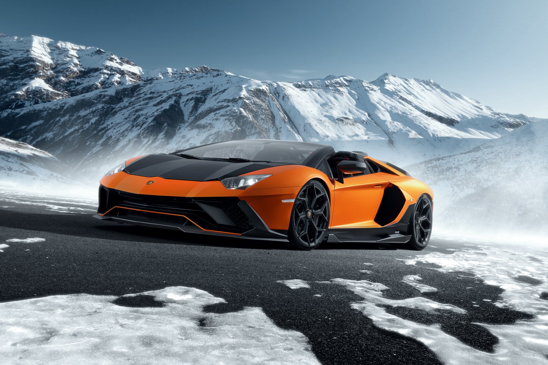 Download Vehicle Lamborghini Aventador LP 780-4 Ultimae 4k Ultra HD Wallpaper