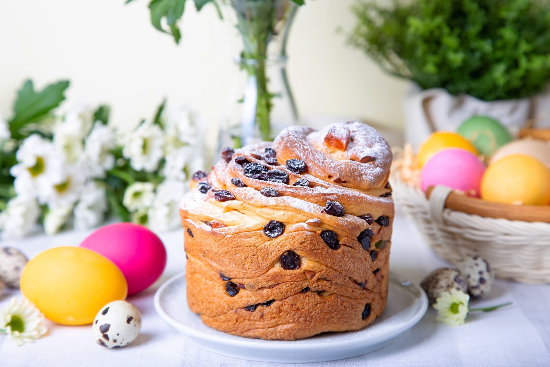 Download Easter Food Cake HD Wallpaper