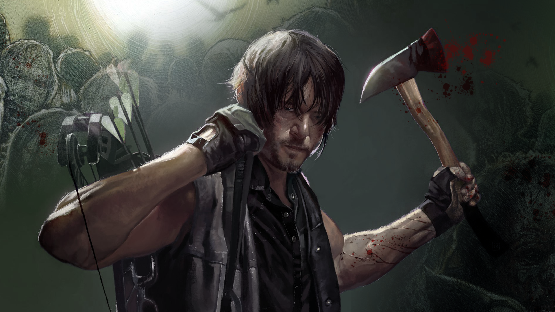 Download Daryl Dixon TV Show The Walking Dead HD Wallpaper
