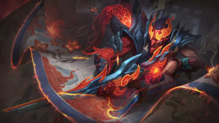  Shan Hai Scrolls Jhin by Lucas Parolin