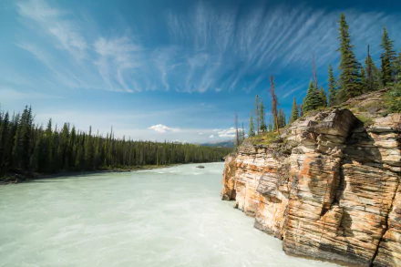 Canada nature river HD Desktop Wallpaper | Background Image
