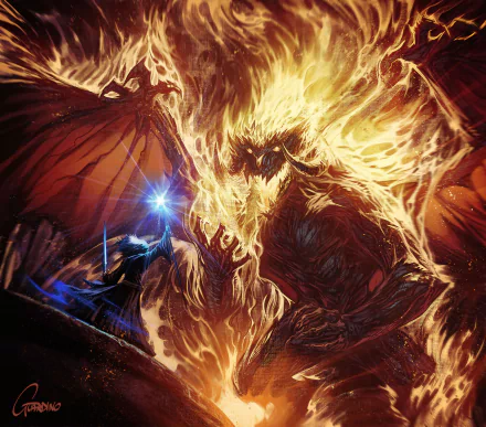  Flame of Udun by Andrea Guardino