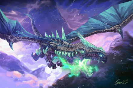  Gemstone Dragon by Andrea Guardino