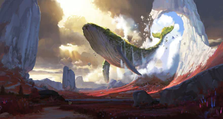  Whale journey by Sin jong hun