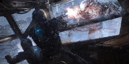  Snowcat Fight by Arnaud Valette