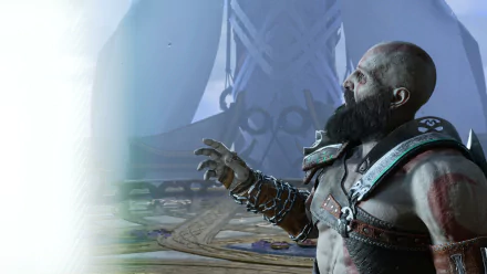 Kratos (God Of War) video game God of War: Ragnarök HD Desktop Wallpaper | Background Image