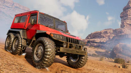 video game Dakar Desert Rally HD Desktop Wallpaper | Background Image