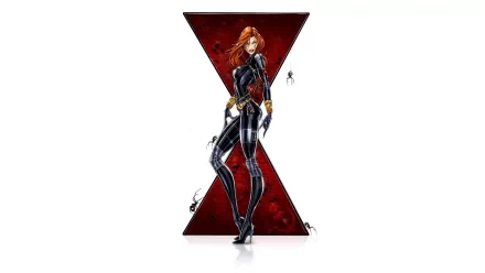 Comic Black Widow HD Desktop Wallpaper | Background Image