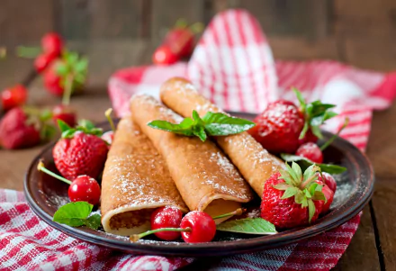 food crêpe HD Desktop Wallpaper | Background Image
