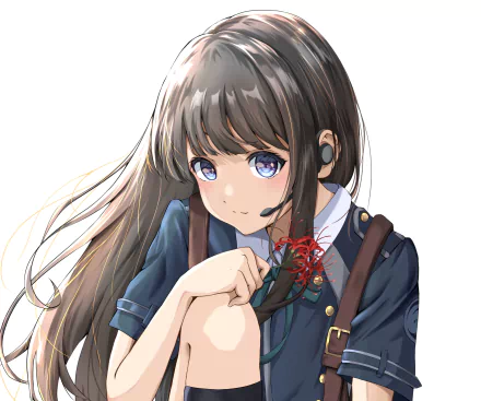 Takina Inoue Anime Lycoris Recoil HD Desktop Wallpaper | Background Image