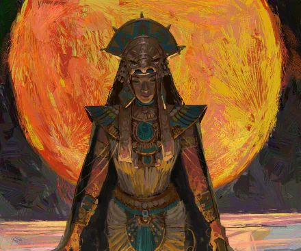  Priestess of Ra by Giby Joseph